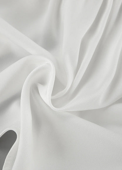 Juliette - Satin Twist-front Blouse