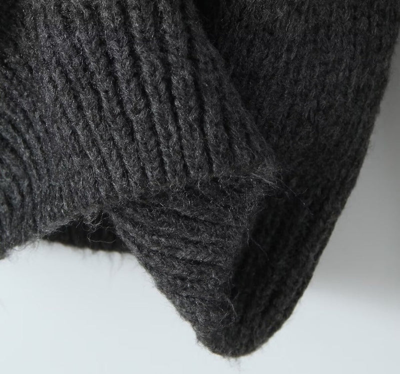 Perel Off-shoulder Loose Sweater