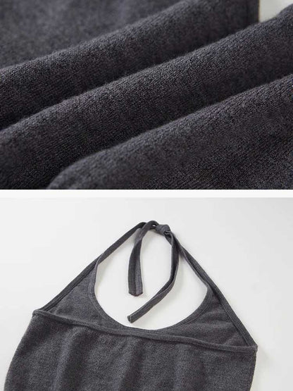 Two-piece Pullover Knit Sweater
