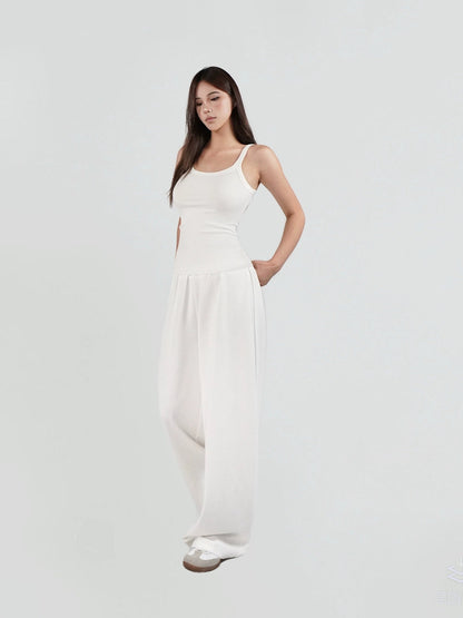 Floor-length Straight Pants