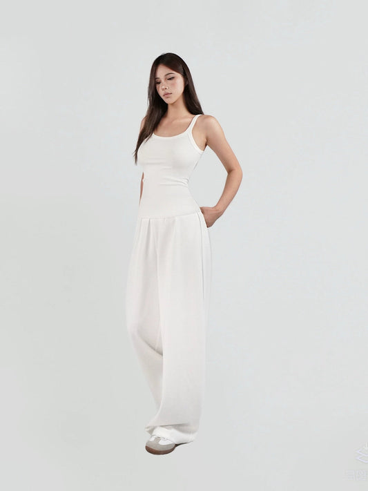 Floor-length Straight Pants
