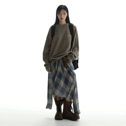 Loose Fit Mohair Sweater