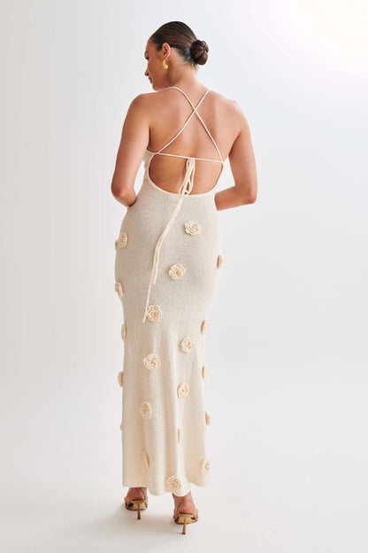 Natalie Embellished Maxi Dress
