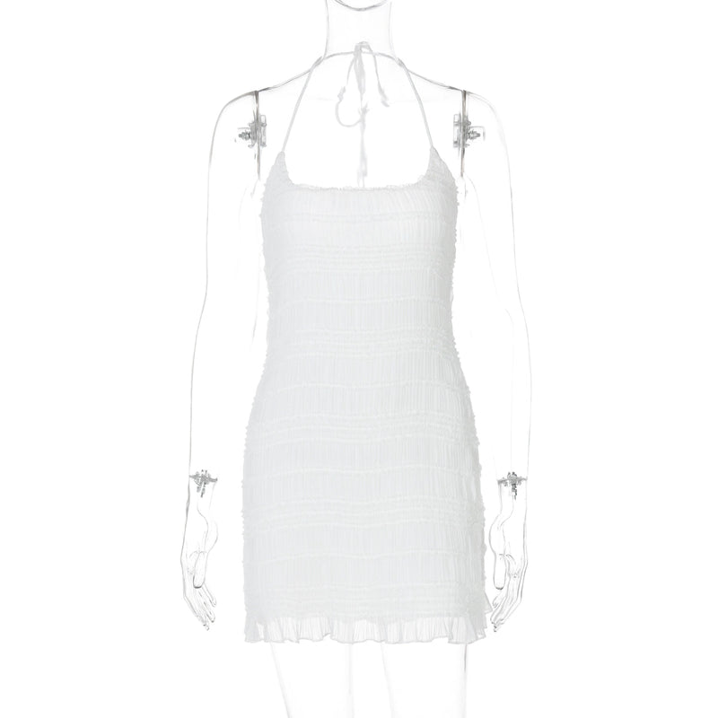 Shalom Halter Mini Dress