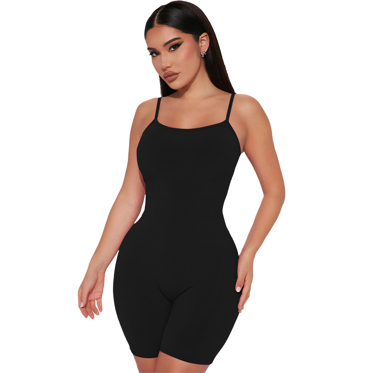 Clothing Summer Thread Sling Hip Lifting Beauty Back Jumpsuit