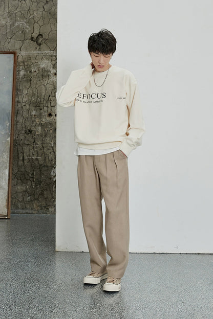 Classic Double-pleated Dress Pants