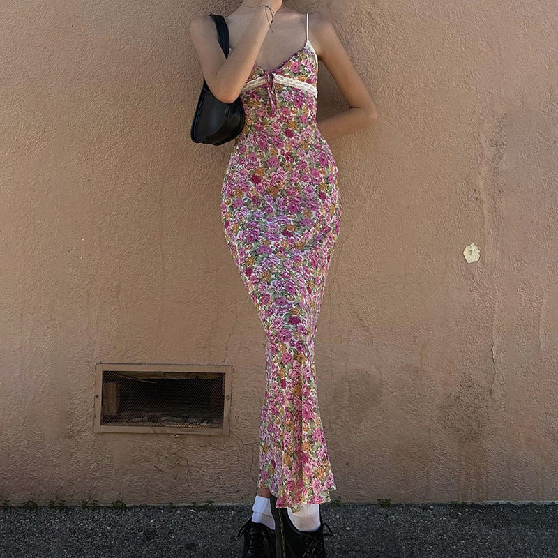 Inez Print Maxi Dress