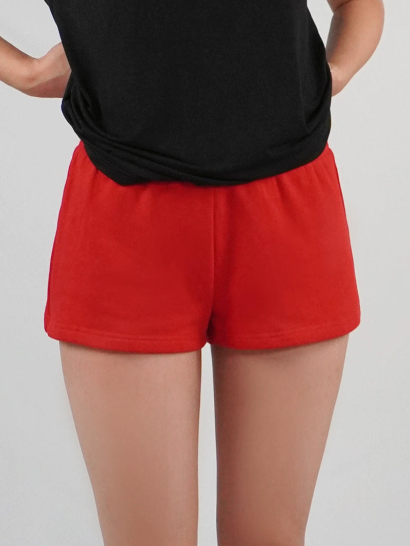 Low-waist Athletic Bermuda Shorts