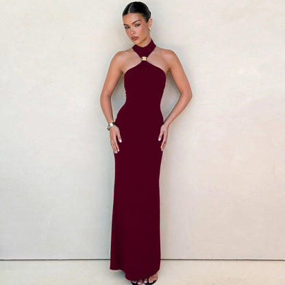 Ira Halter Maxi Dress