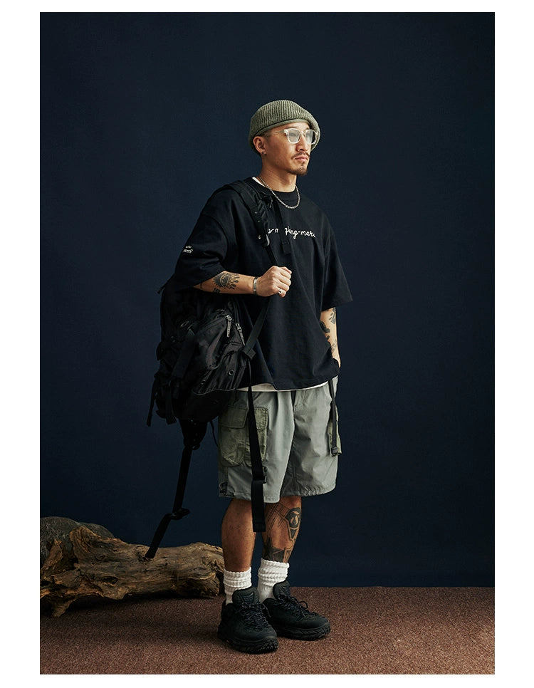 Large Pocket Cargo Shorts