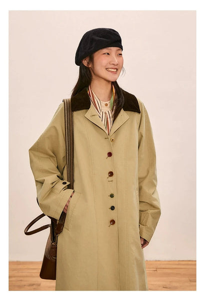 Octopusme -inspired Oversized Coat - Multi-color