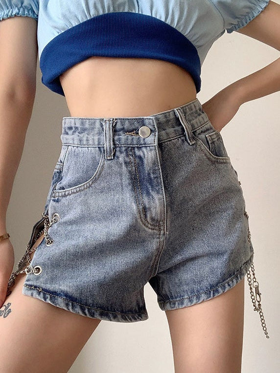 Summer Denim Shorts Shorts