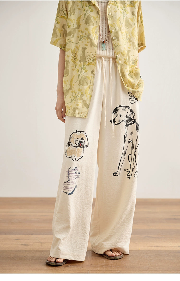 Octopusme Playful Pup Lounge Pants