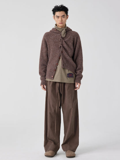 Six-pocket Pleated Kendo Pants