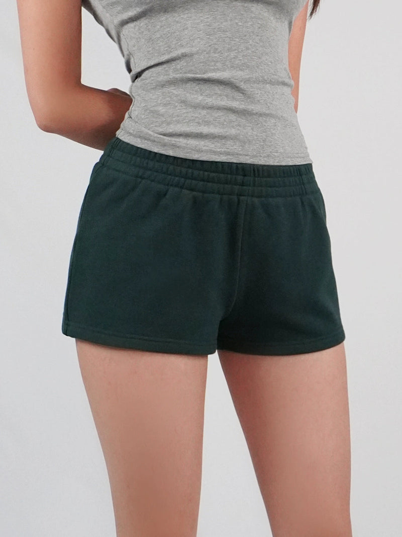 Low-waist Athletic Bermuda Shorts