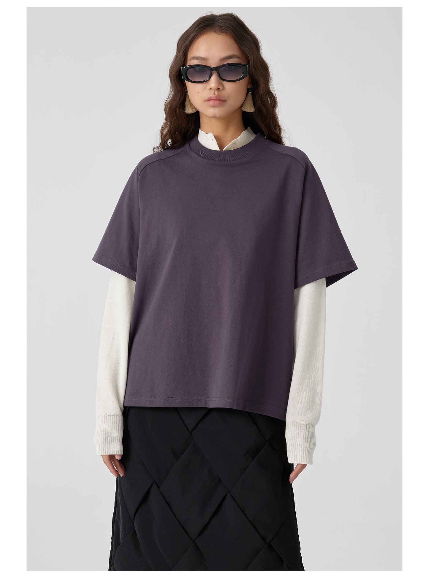 Cropped Fit T-shirt