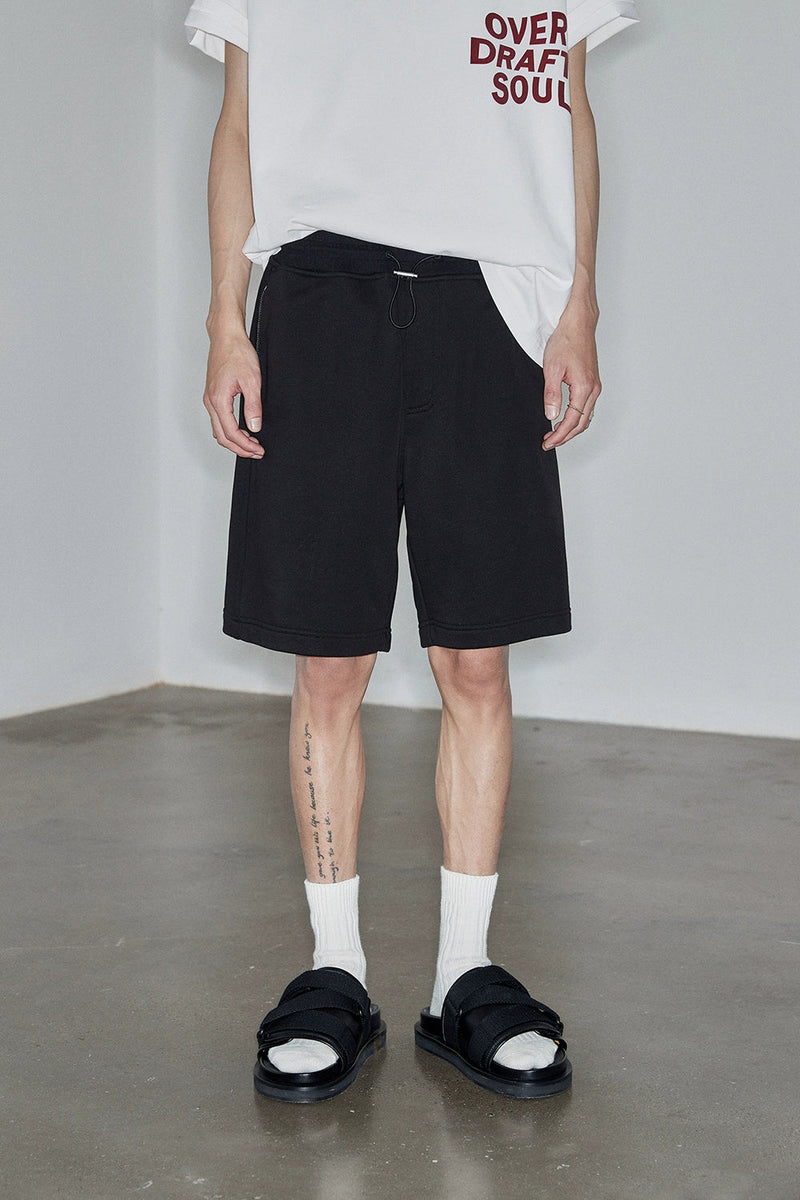 Zippered Pocket Athletic Shorts