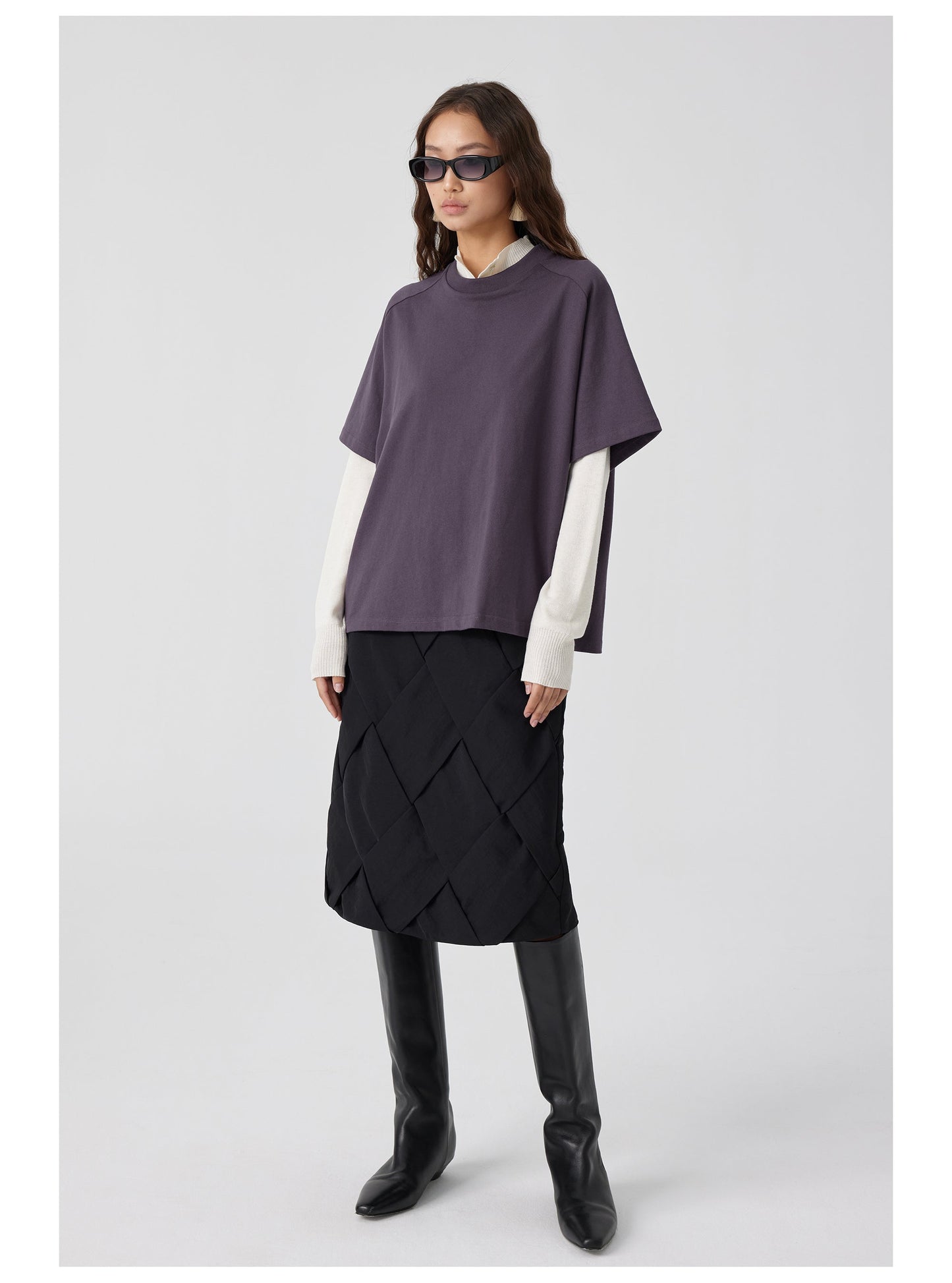 Cropped Fit T-shirt