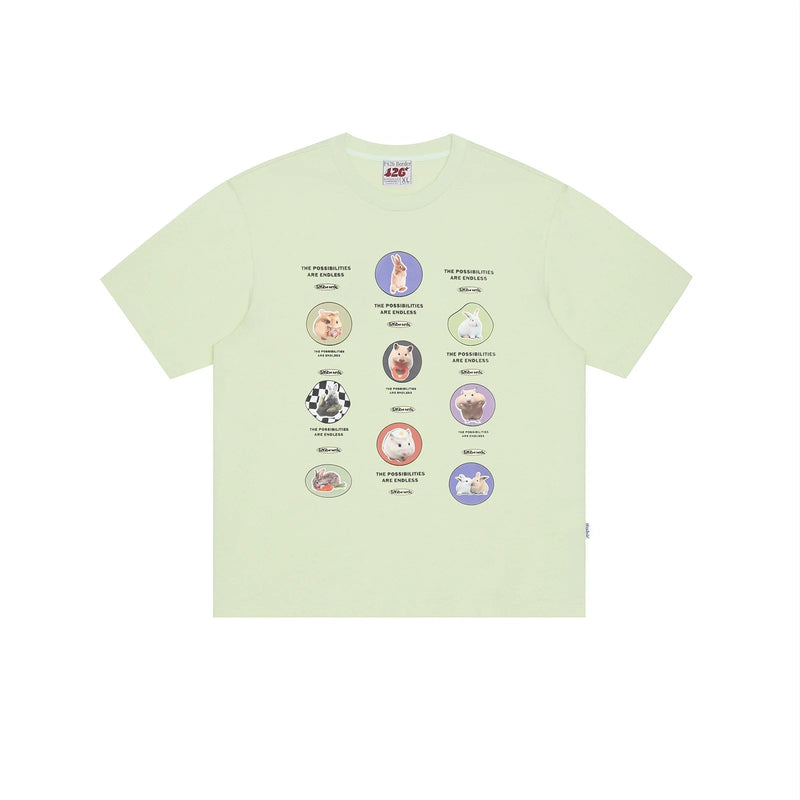 Retro Animal Print T-shirt