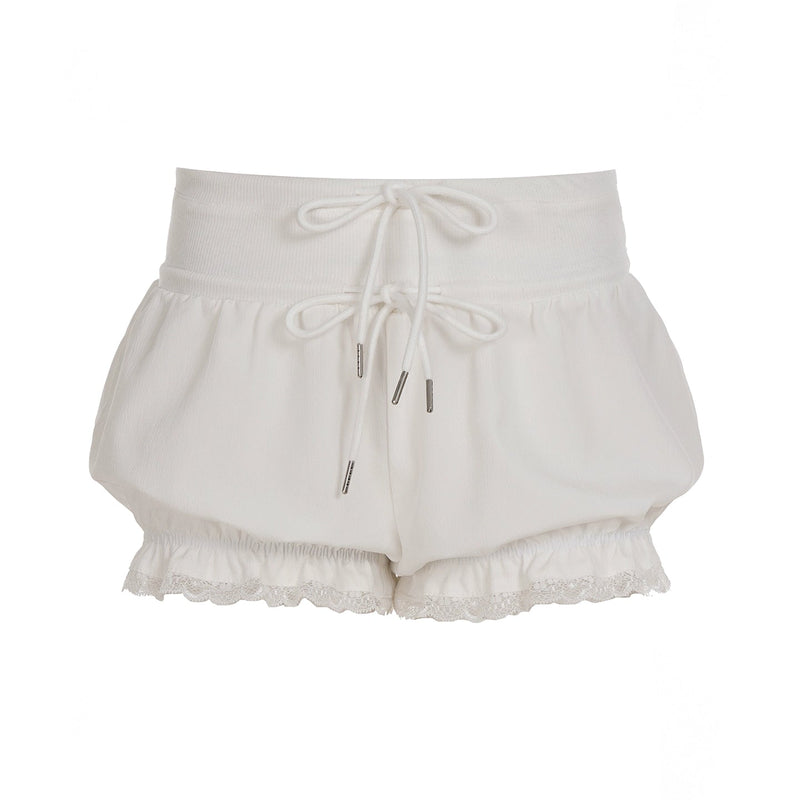 Aisley Lace Bubble Shorts