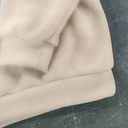 Sweatshirt Outdoor Autumn Winter Loose Long Sleeve Sweatershirt Half Zipper