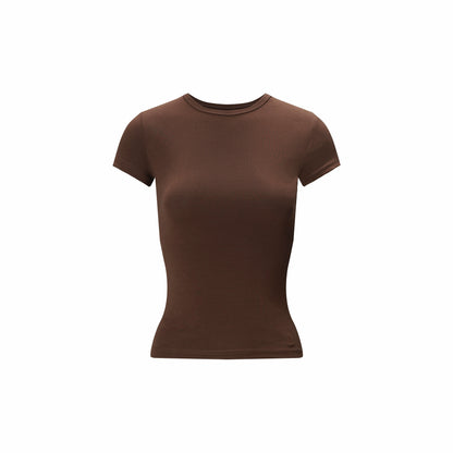 Regular-shoulder Athletic Short-sleeve T-shirt