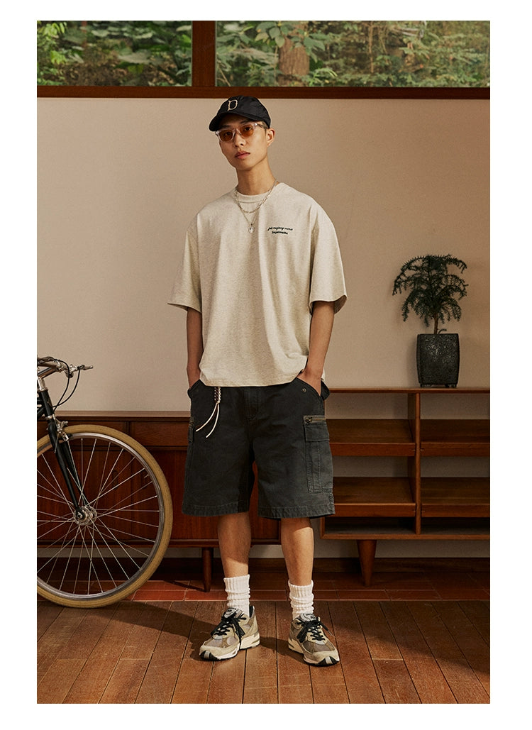 Zippered Pocket Shorts