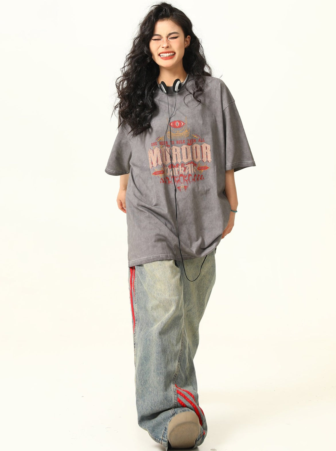 -style Fantasy Oversized T-shirt