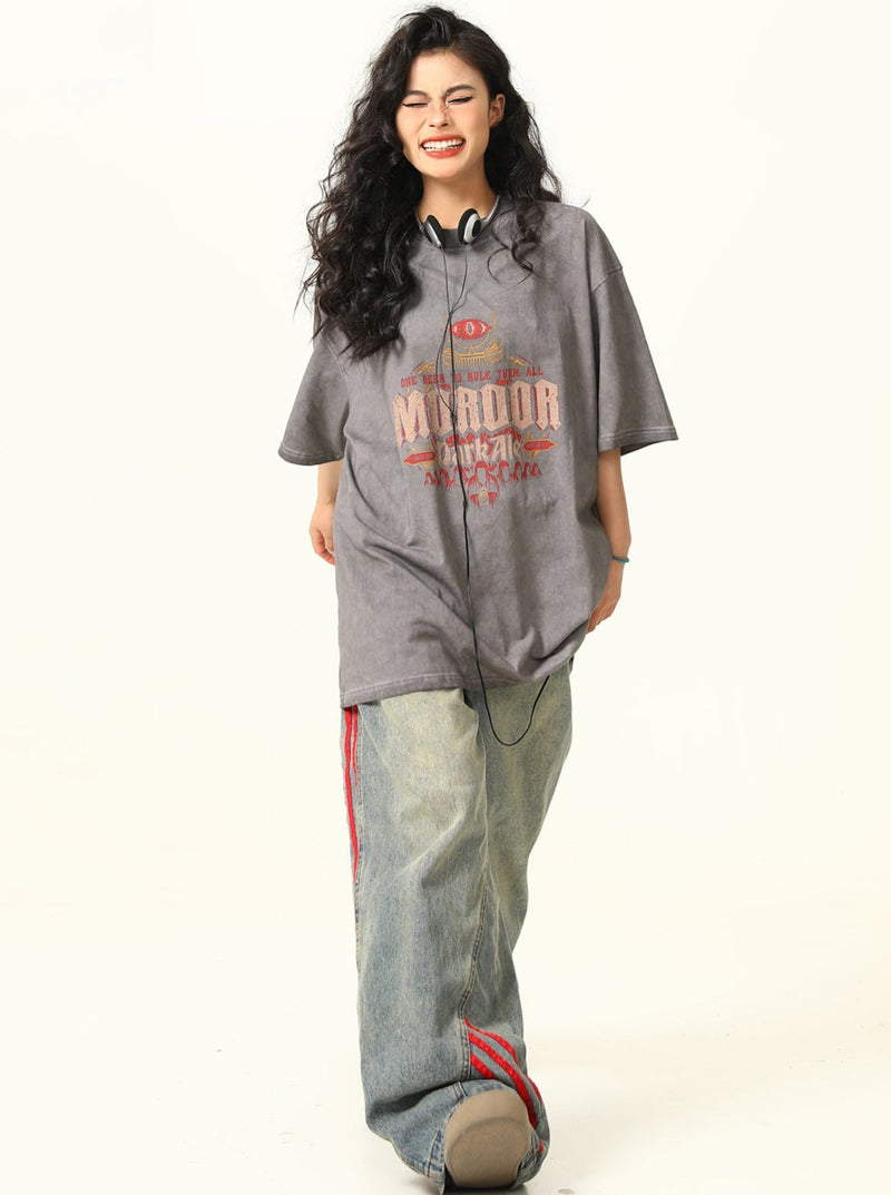 -style Fantasy Oversized T-shirt