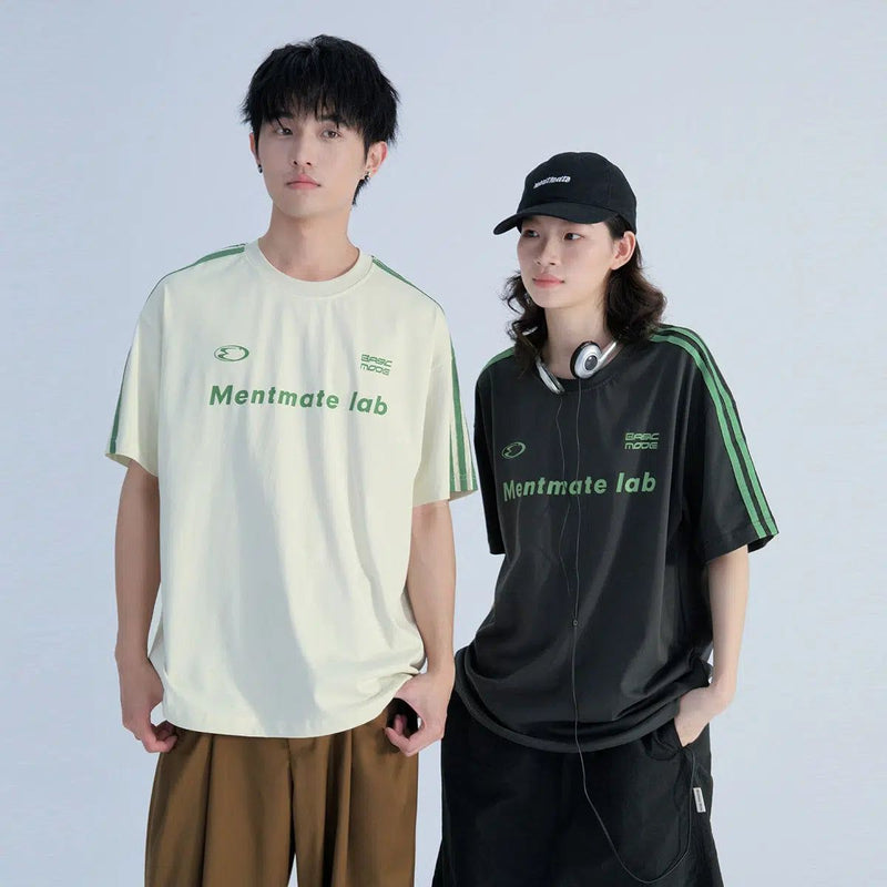 T-shirt With Contrast Detail