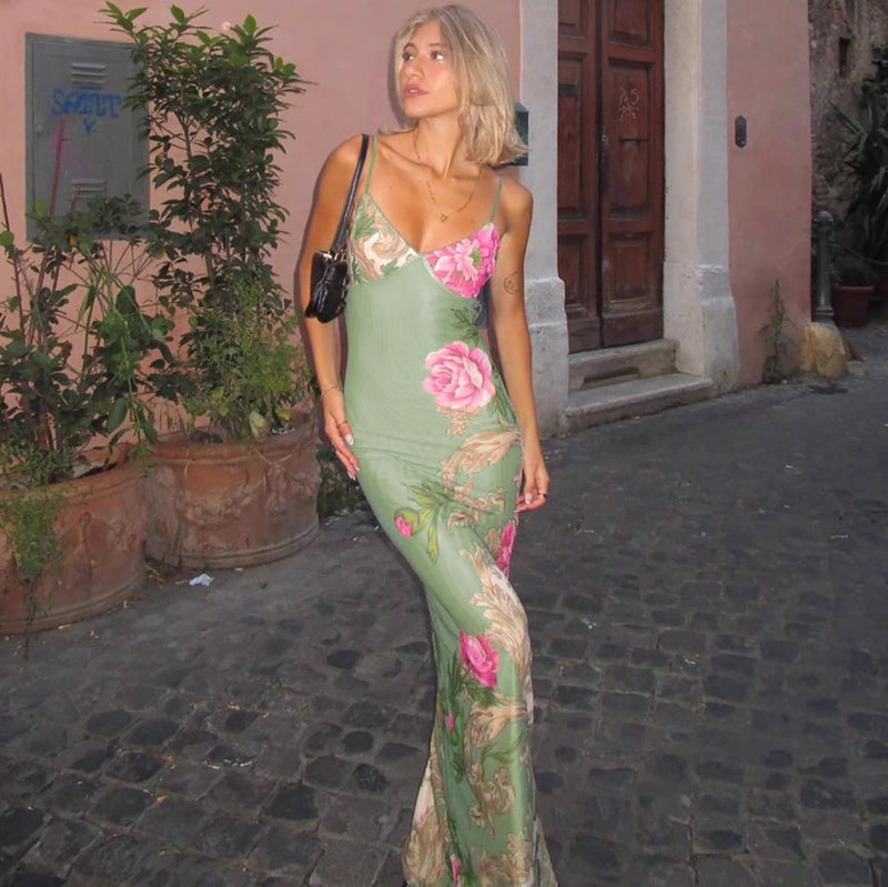 Kimber Fishtail Maxi Dress