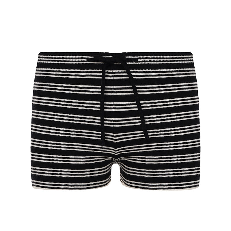 Jamari Striped Cardigan Short Set