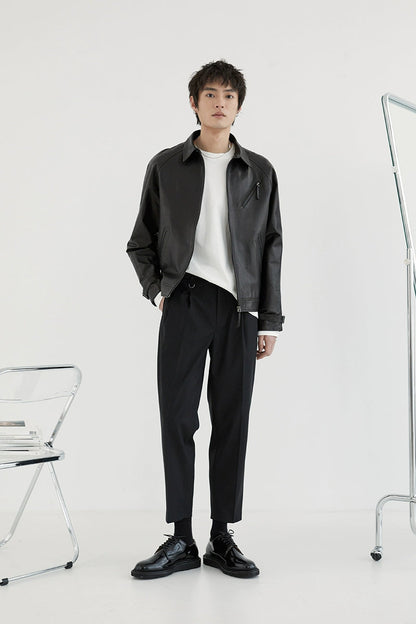 Double-pleated Comfort Dress Pants