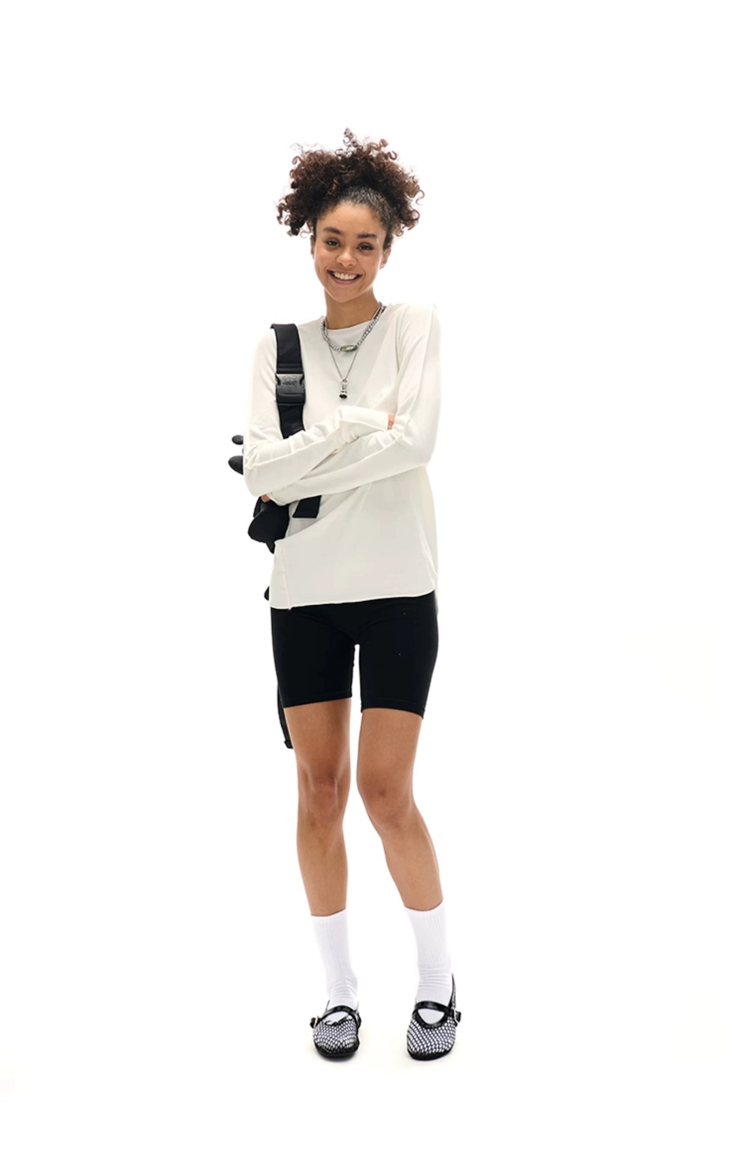 Round Neck Slim Fit Long Sleeve T-shirt