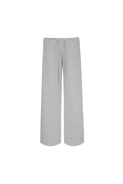 Low-waist Drawstring Straight-leg Sweatpants