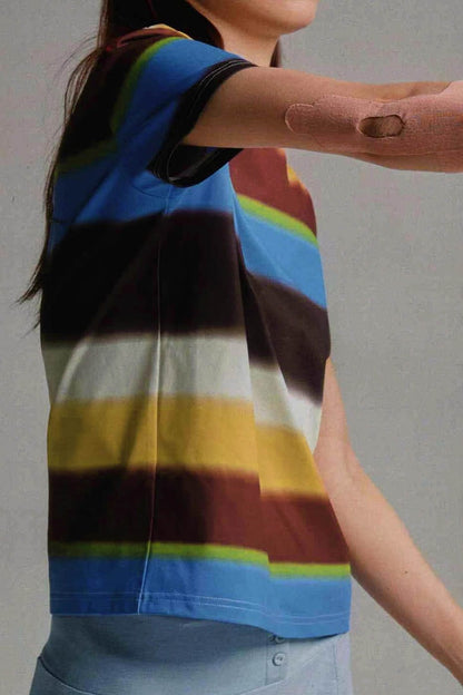 Multicolor Striped T-shirt