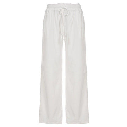 Alba Lace Patchwork Corduroy Pants