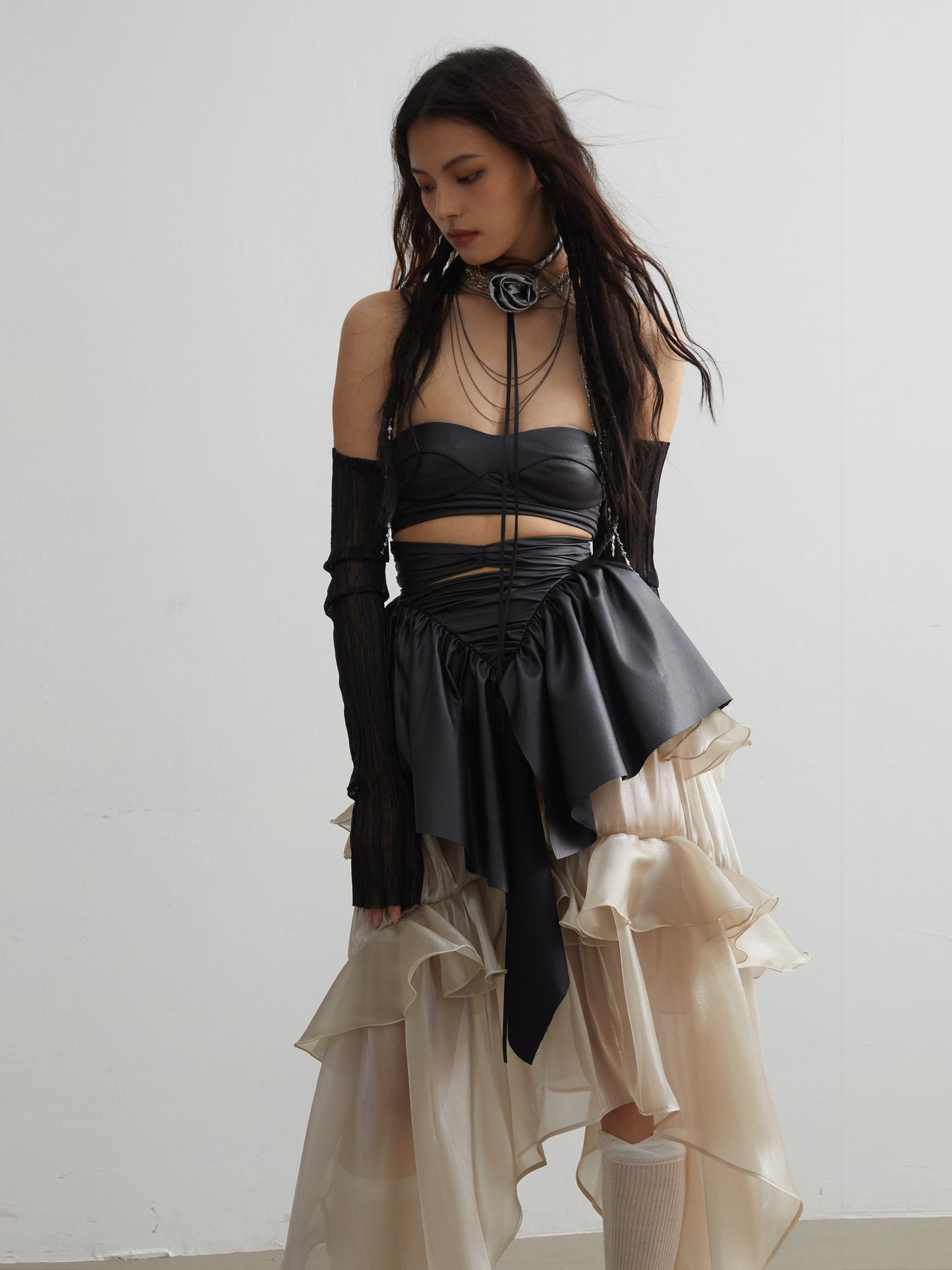 Goldfish Ruffle Skirt