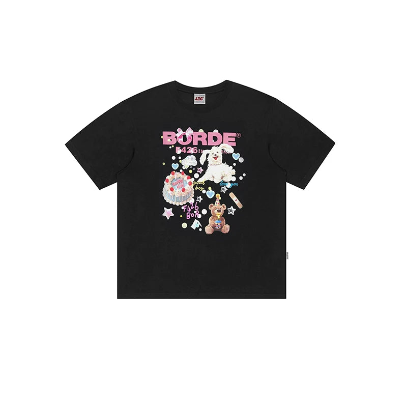 Assorted Cake Pattern T-shirt