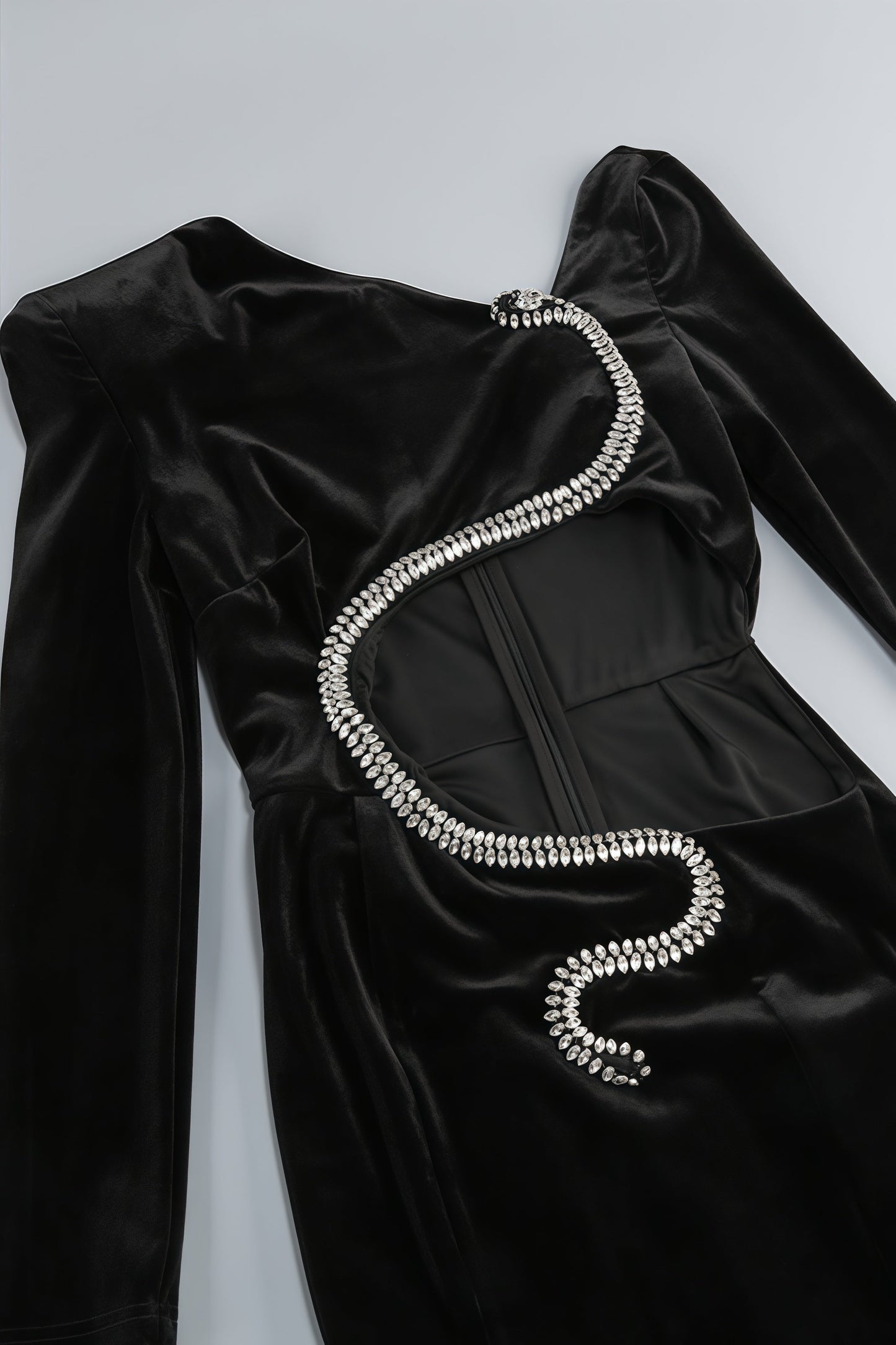 Daya Black Cutout Maxi Dress