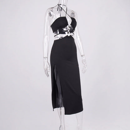 Shirley Strappy Cut-out Midi Dress