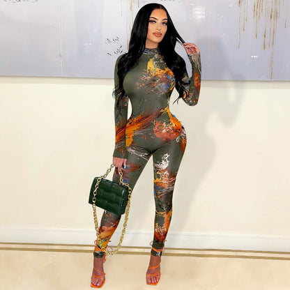 Clothing Tight Backless Hollow Out Cutout Out Jumpsuit