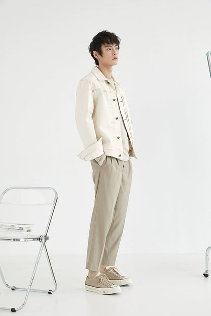 Double-pleated Comfort Dress Pants