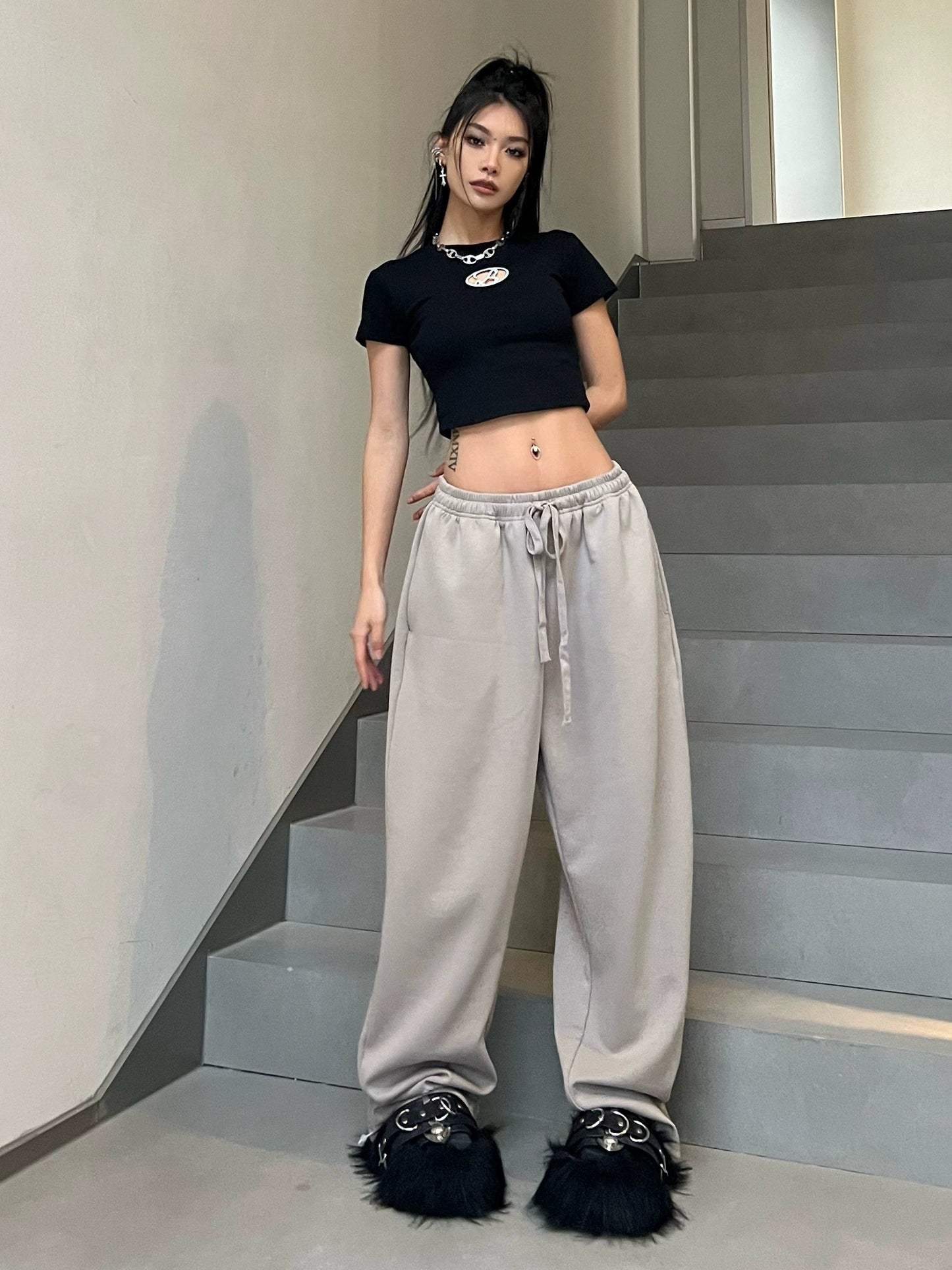 Spicy Color Loose Jazz Dance Pants