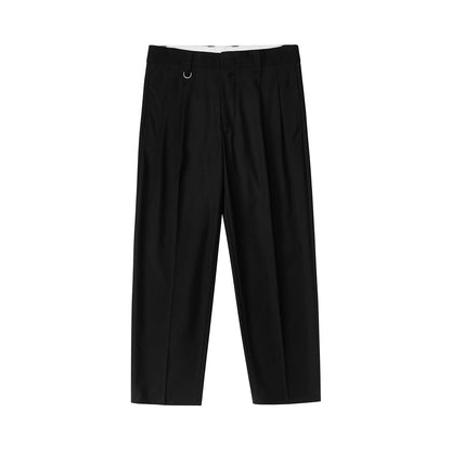 Double-pleated Comfort Dress Pants