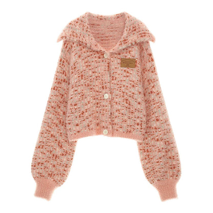 Fluffy Mohair Cardigan