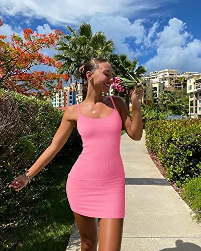 Clothing Dress Rib Sleeveless Tight Braces Coat Dress