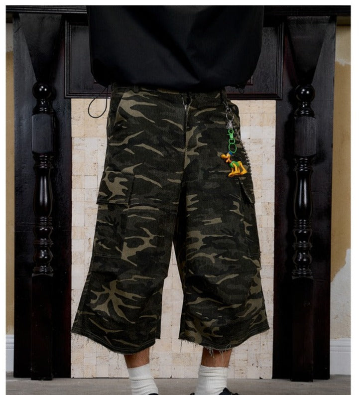 Multi-pocket Camouflage Pants