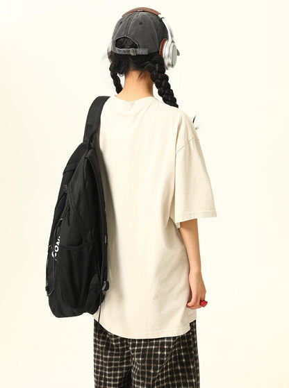 Grunge-style Oversized T-shirt