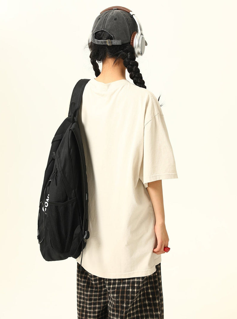 Grunge-style Oversized T-shirt